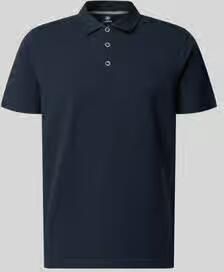 Lerros regular fit poloshirt met gestikt logo