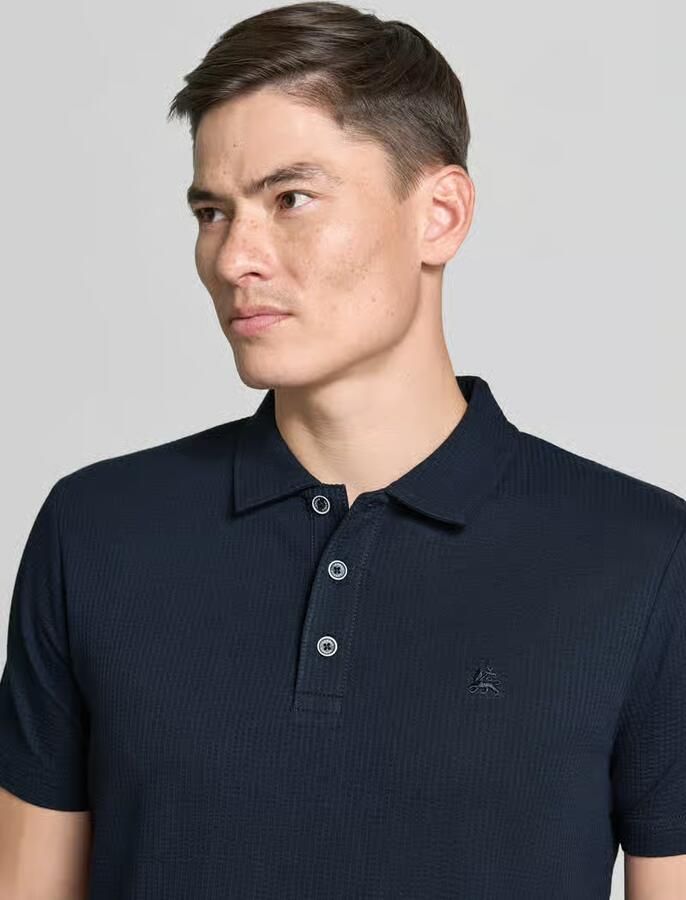 Lerros regular fit poloshirt met gestikt logo - Foto 2
