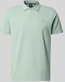 Lerros regular fit poloshirt met gestikt logo