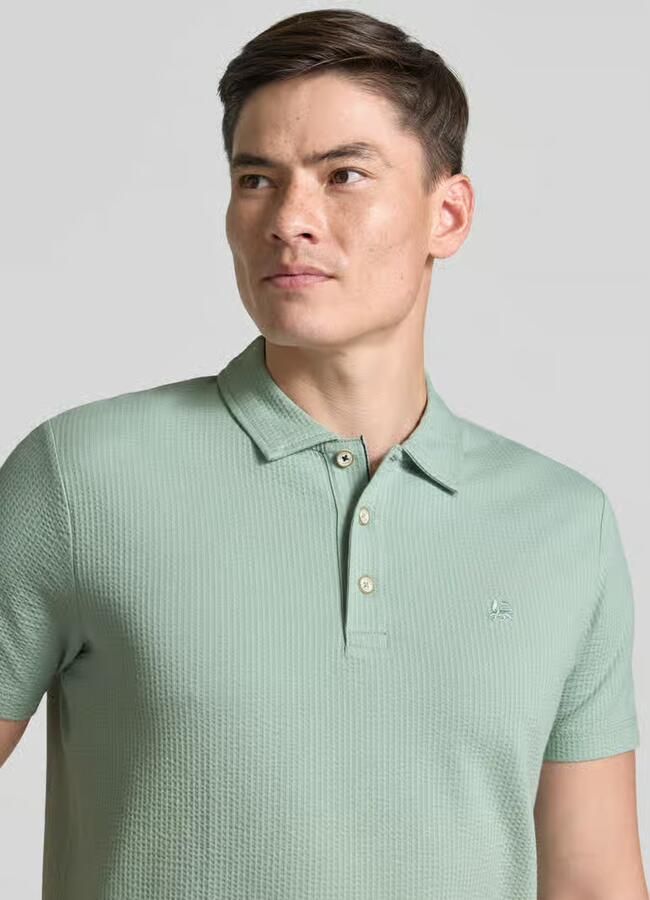 Lerros regular fit poloshirt met gestikt logo