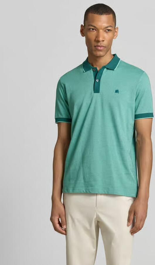 Lerros regular fit poloshirt met gestikt logo - Foto 6