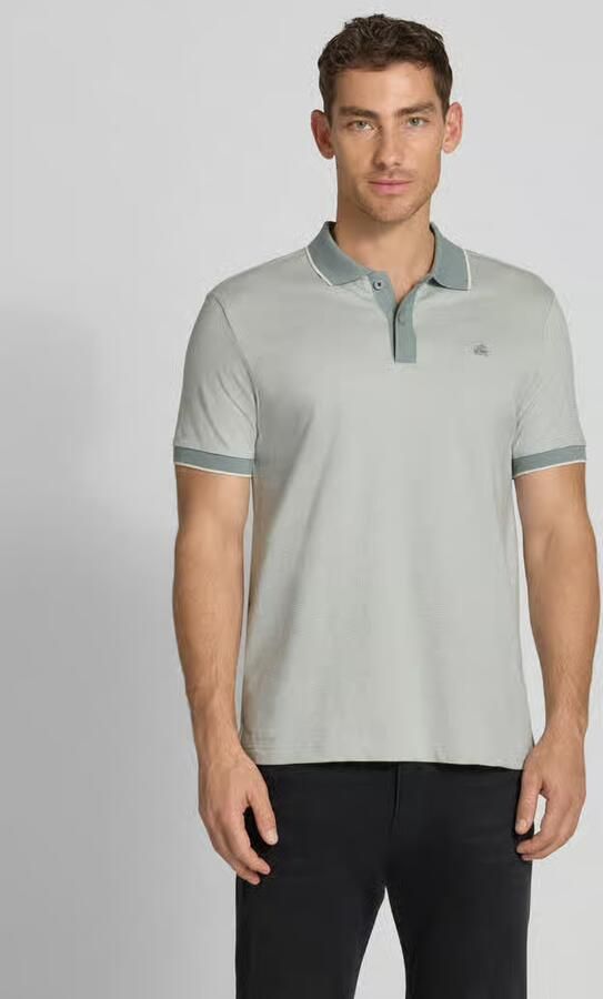 Lerros regular fit poloshirt met gestikt logo - Foto 4