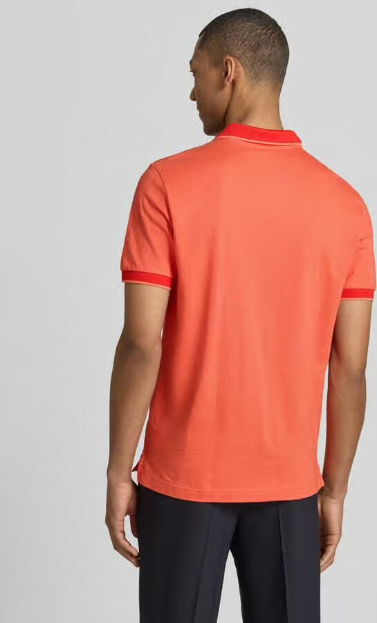 Lerros regular fit poloshirt met gestikt logo - Foto 5