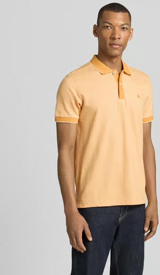Lerros regular fit poloshirt met gestikt logo - Foto 4