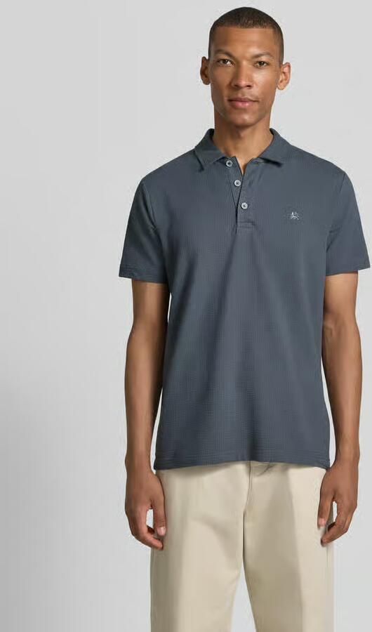 Lerros regular fit poloshirt met gestikt logo - Foto 3