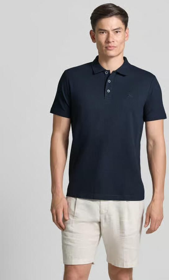Lerros regular fit poloshirt met gestikt logo - Foto 2