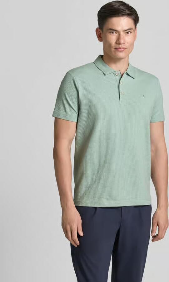 Lerros regular fit poloshirt met gestikt logo - Foto 2