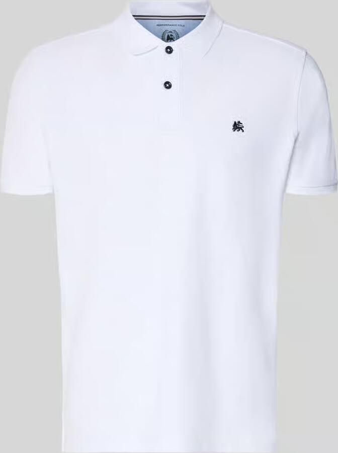 Lerros Regular fit Poloshirt met gestikt logo Model 'Performance' - Foto 5
