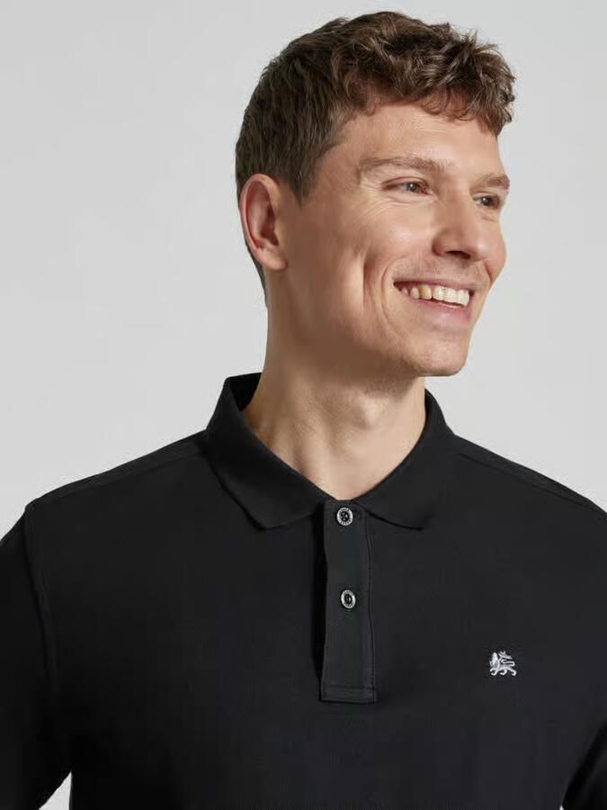 Lerros Regular fit Poloshirt met gestikt logo Model 'Performance' - Foto 3