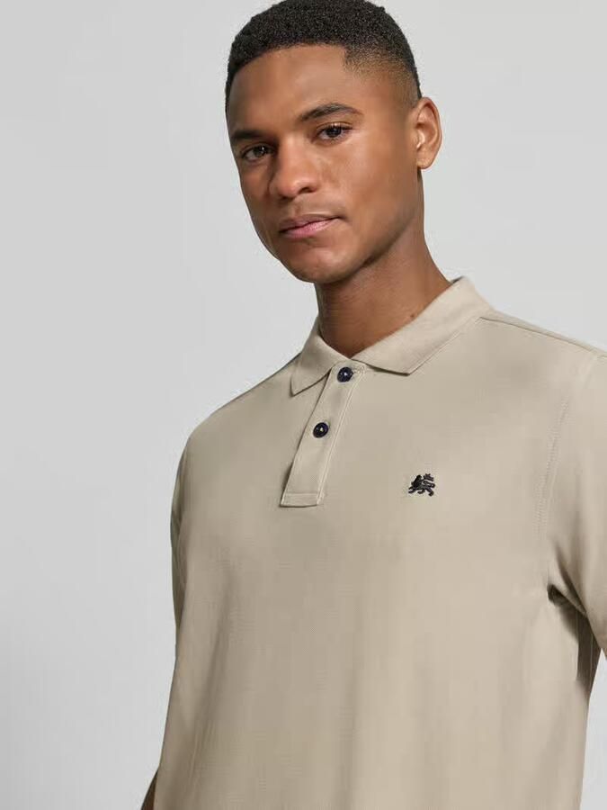 Lerros Regular fit Poloshirt met gestikt logo Model 'Performance' - Foto 3