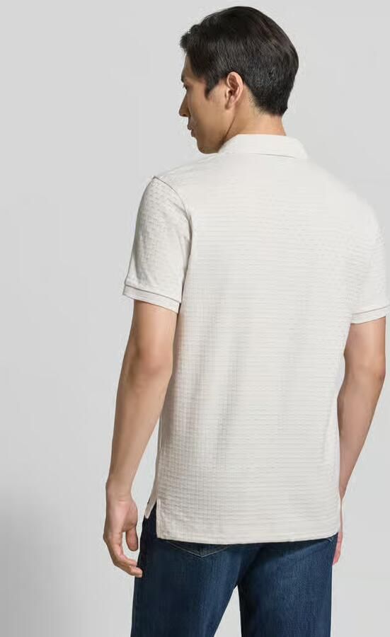 Lerros regular fit poloshirt met korte ritssluiting - Foto 7
