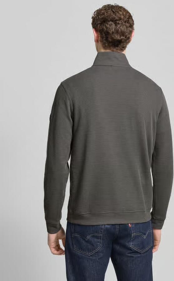 Lerros Regular fit SCHIPPERSTRUI met Opstaande kraag en Ritssluiting