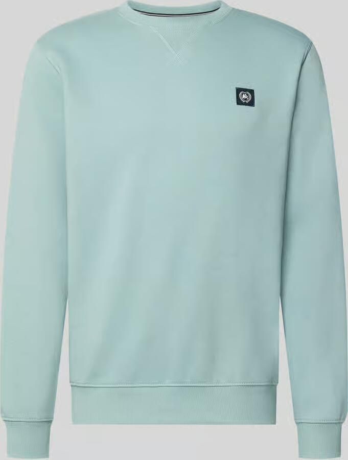 Lerros Regular fit sweatshirt van katoenmix