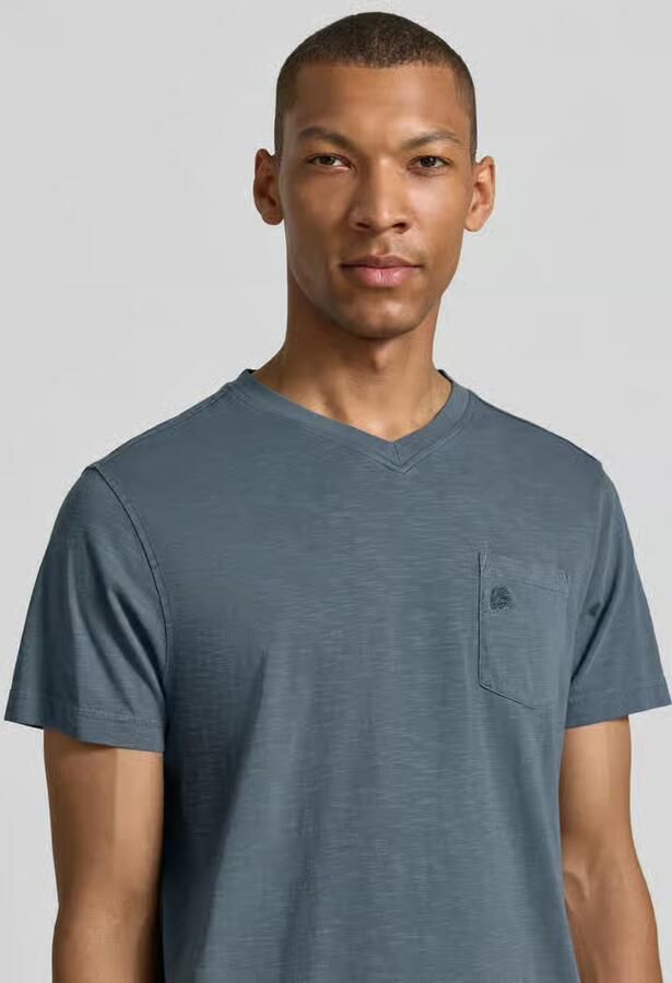 Lerros regular fit T-shirt met V-hals