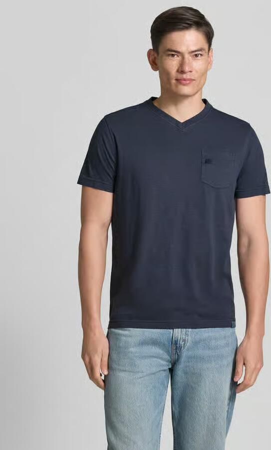 LERROS regular fit T-shirt donkerblauw - Foto 6