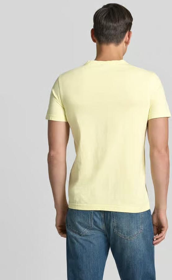 Lerros regular fit T-shirt met V-hals - Foto 2