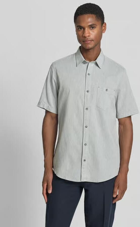 Lerros regular fit T-shirt van katoenmix - Foto 4
