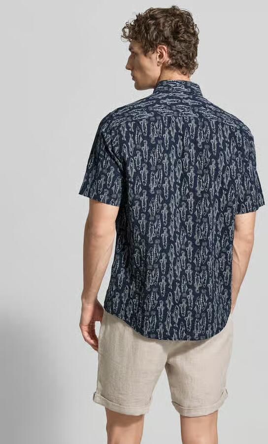 Lerros Regular fit vrijetijdsoverhemd met Button-downkraag
