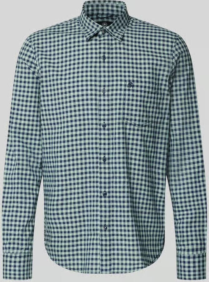 Lerros Regular Fit vrijetijdsoverhemd met button-downkraag