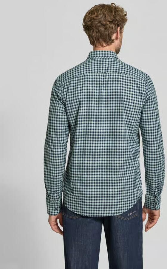 Lerros Regular Fit vrijetijdsoverhemd met button-downkraag - Foto 2