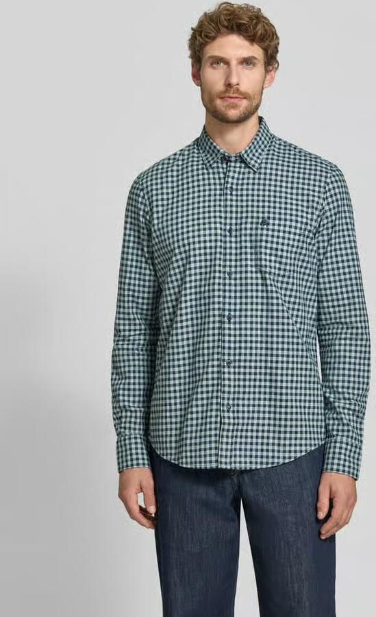 Lerros Regular Fit vrijetijdsoverhemd met button-downkraag - Foto 3