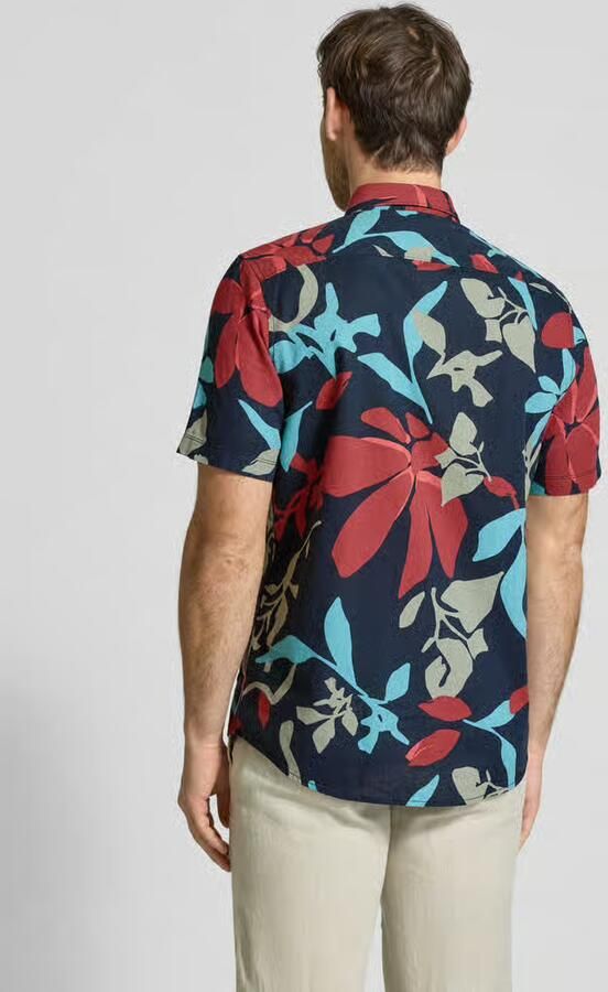 Lerros Regular fit vrijetijdsoverhemd met under-button-downkraag - Foto 3