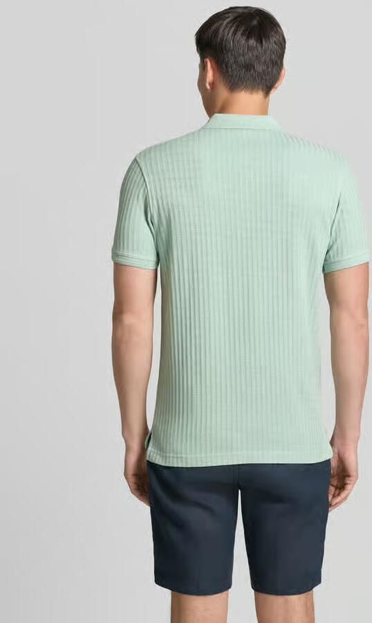 Lerros slim fit poloshirt met gestikt logo - Foto 2
