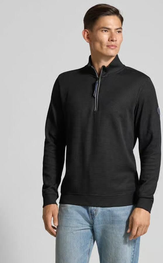 Lerros Sweatshirt met opstaande kraag model 'SELANIK' - Foto 2