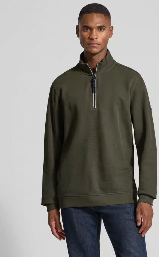 Lerros Sweatshirt met opstaande kraag model 'SELANIK' - Foto 3
