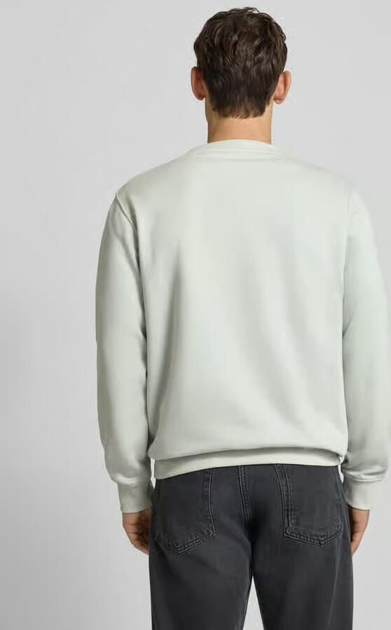 Lerros Sweatshirt met ronde hals en labelpatch - Foto 5