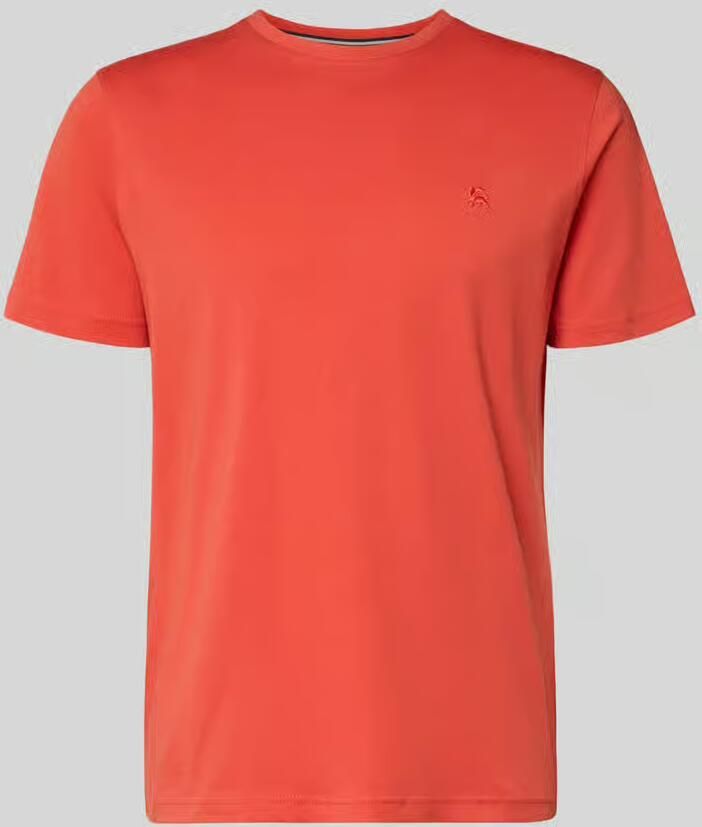 Lerros T-shirt met labelstitching