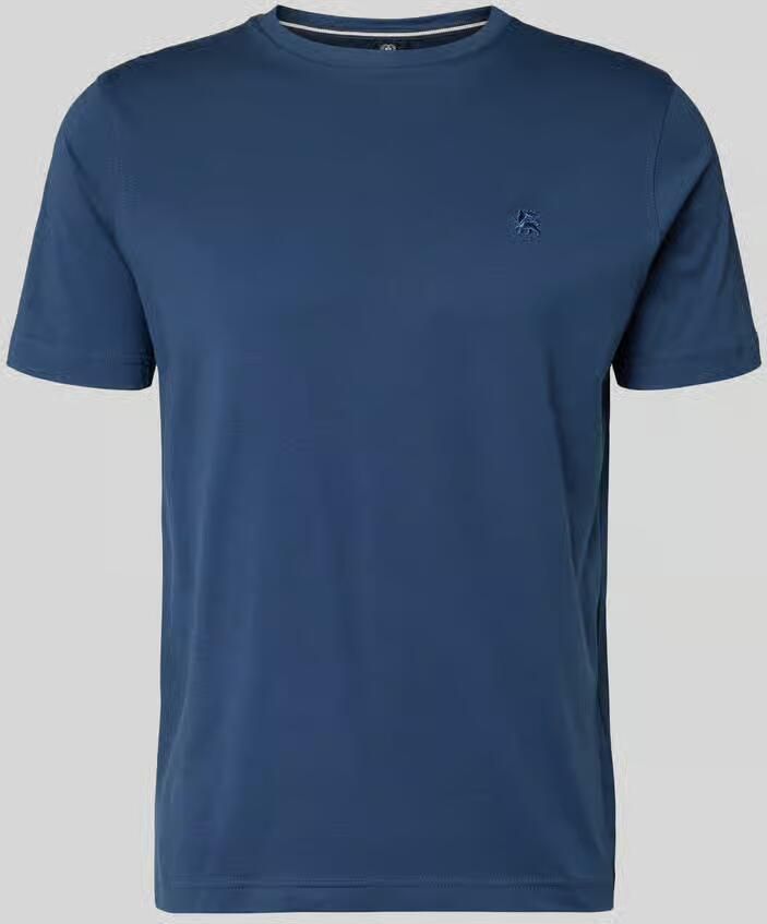 Lerros T-shirt met labelstitching