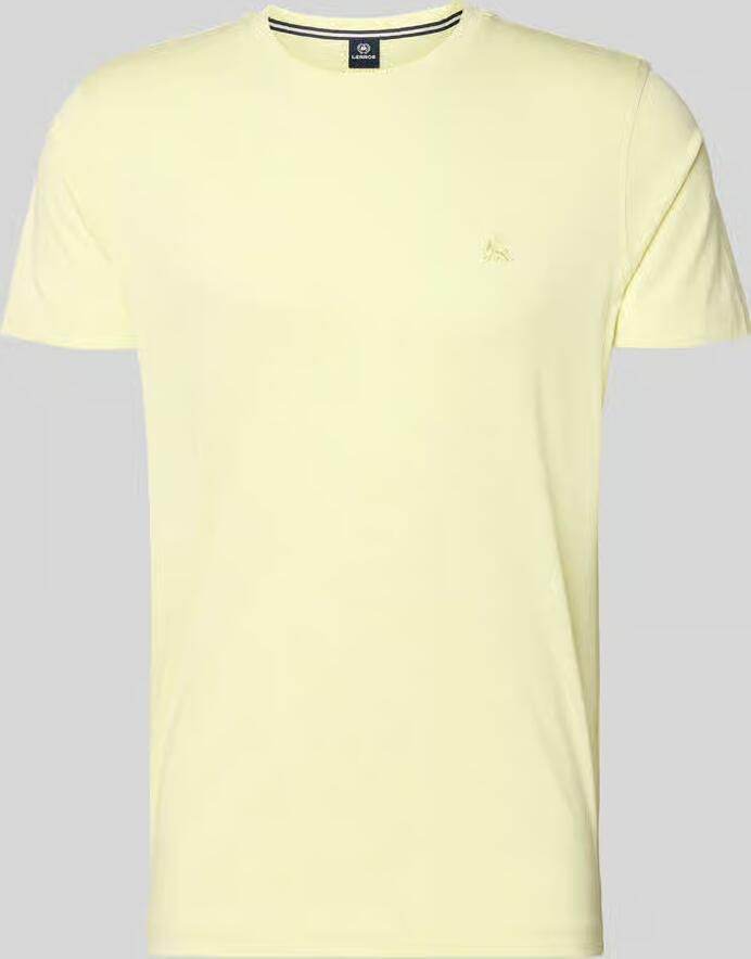 Lerros T-shirt met ronde hals en Gestikt logo - Foto 2