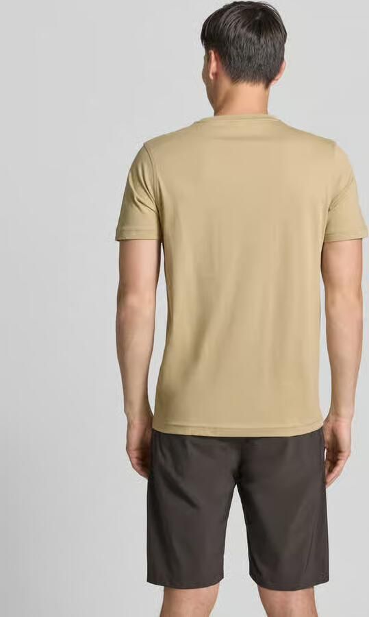 Lerros T-shirt met ronde hals en Gestikt logo - Foto 2