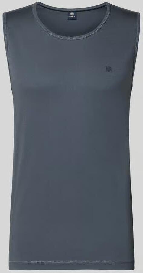 Lerros Tanktop met ronde hals en logoprint - Foto 2