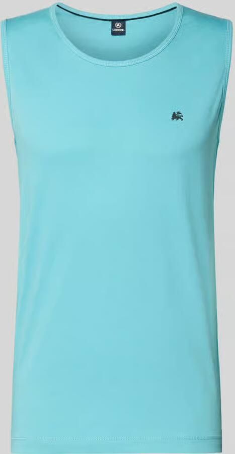Lerros Tanktop met ronde hals en logoprint - Foto 2