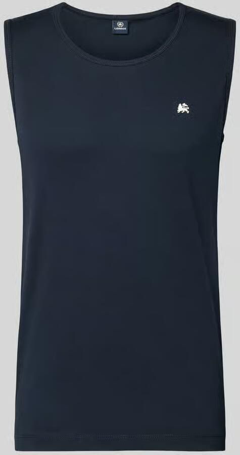 Lerros Tanktop met ronde hals en logoprint - Foto 2