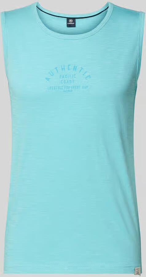 Lerros Tanktop met statementprint en ronde hals - Foto 3