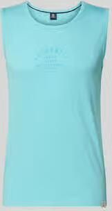 Lerros Tanktop met statementprint en ronde hals