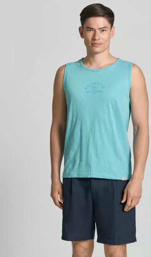 Lerros Tanktop met statementprint en ronde hals - Foto 4