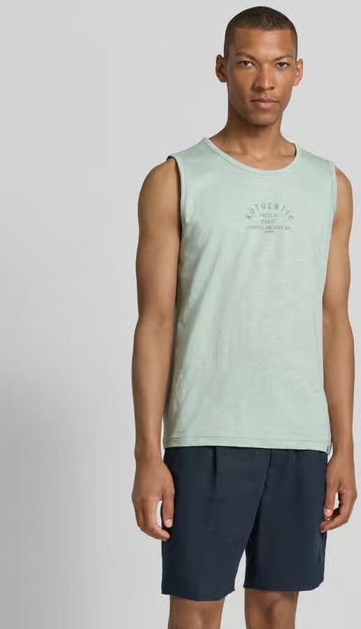 Lerros Tanktop met statementprint en ronde hals - Foto 3