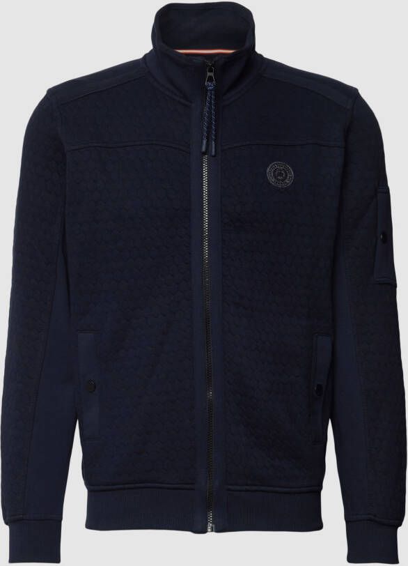 Lerros Sweatjack met labelpatch
