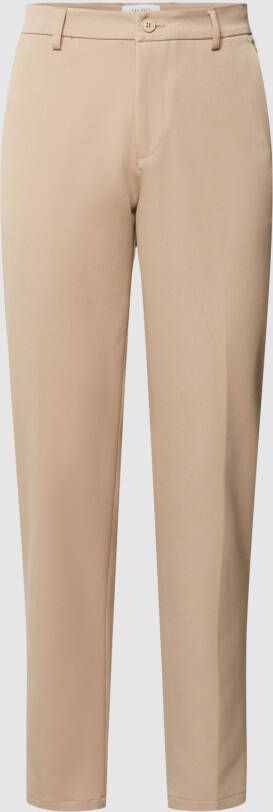 Les Deux Broek met knoop- en ritssluiting model 'Como'