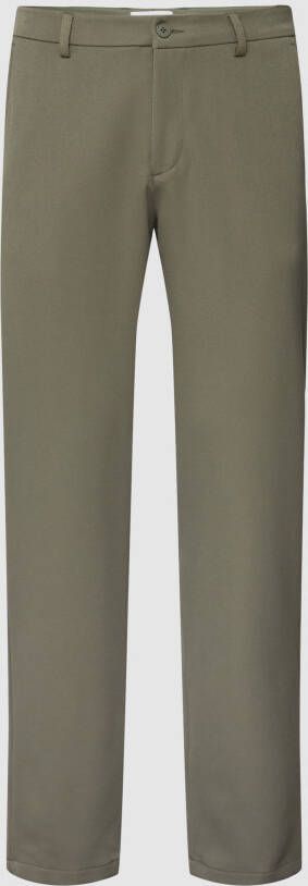 Les Deux Broek met knoop- en ritssluiting model 'Como'