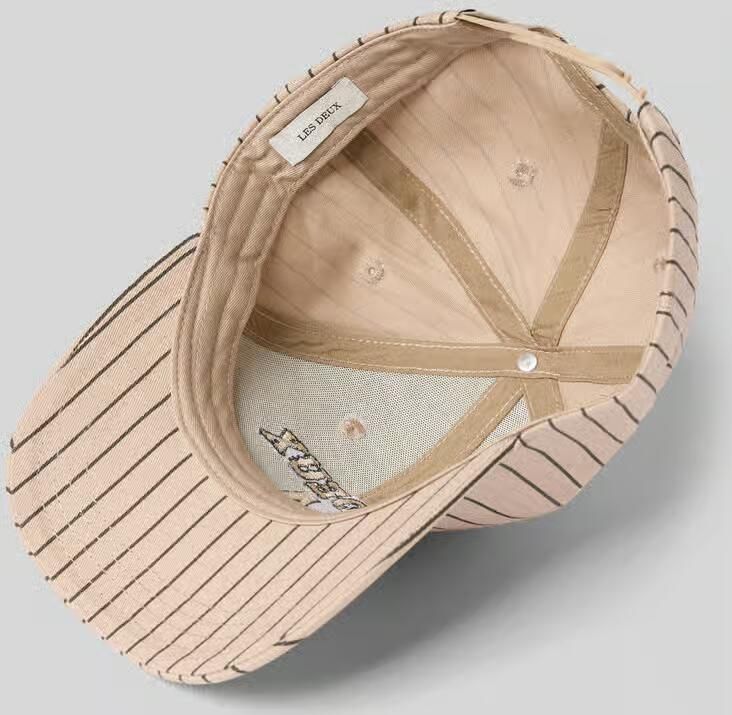 Les Deux Baseballpet met labeldetail - Foto 2