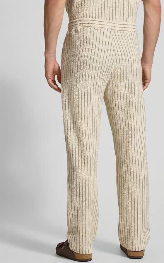 Les Deux Broek met structuurmotief model Houston'
