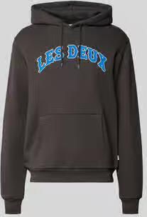 Les Deux HOODIE met Labelprint Model 'Brady'