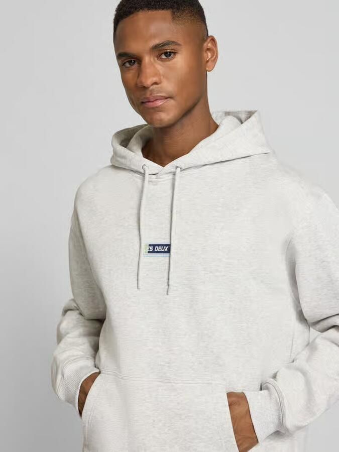 Les Deux Hoodie met logoprint model 'Chase'