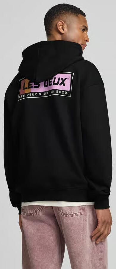 Les Deux Hoodie met logoprint model 'Chase' - Foto 3