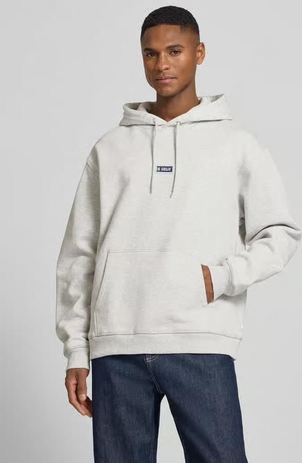Les Deux Hoodie met logoprint model 'Chase' - Foto 3